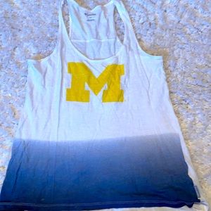 Michigan- Columbia sportswear tank top